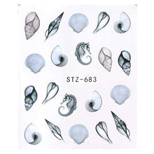 Carica l'immagine nel visualizzatore di Gallery, Adesivi Floreali per Nail Art, Kapmore 24PCS Decalcomanie Fai M, Multicolor - Ilgrandebazar