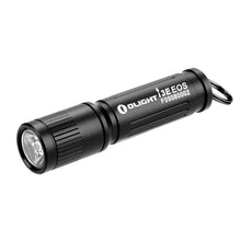 Carica l'immagine nel visualizzatore di Gallery, Olight i3E EOS Torcia Portachiavi Mini Impermeabile IPX8, LED 90 lumens Nero - Ilgrandebazar