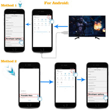 Carica l'immagine nel visualizzatore di Gallery, Phone a HDMI, AMANKA Full HD 1080P MHL a HDMI Adattatore, a - Ilgrandebazar