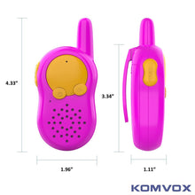 Carica l'immagine nel visualizzatore di Gallery, Walkie Talkie Bambini, Walky Talky Compleanno Giocattoli Rosa - Ilgrandebazar