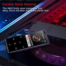 Carica l'immagine nel visualizzatore di Gallery, Lettore MP3 da 16 GB con Bluetooth 4.2, SUPEREYE Audio 1.8 pollici, Black - Ilgrandebazar