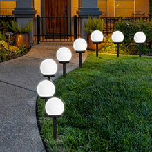 Carica l'immagine nel visualizzatore di Gallery, Luce solare da giardino a LED, luci a globo solari Lampada esterno a...