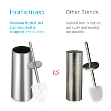 Carica l'immagine nel visualizzatore di Gallery, Homemaxs Scopino Bagno e Portascopino WC, per WC in Medium, Silver - Ilgrandebazar