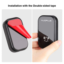 Carica l'immagine nel visualizzatore di Gallery, AUOPLUS Tempo Display a LED Campanello Wireless Autoalimentato,Campanello... - Ilgrandebazar