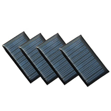 Carica l'immagine nel visualizzatore di Gallery, Set di 4 pezzi NUZAMAS 5V 30mA 53X30mm micro mini pannelli solari a pannello... - Ilgrandebazar