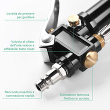 Carica l'immagine nel visualizzatore di Gallery, LOETAD Manometro Pressione Gomme Digitale Pistola Gonfiaggio... - Ilgrandebazar