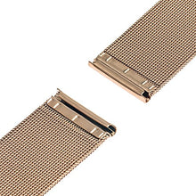 Carica l'immagine nel visualizzatore di Gallery, TRUMiRR 18mm Cinturino in Maglia di Acciaio Inossidabile Bracciale in... - Ilgrandebazar