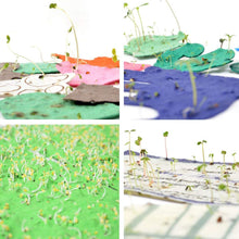 Carica l'immagine nel visualizzatore di Gallery, Carta per seminare in diverse forme, confezione da 100 pezzi Flower - Ilgrandebazar