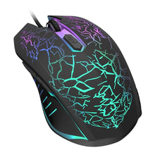 Carica l'immagine nel visualizzatore di Gallery, VersionTECH. Mouse da gaming con cavo, sensore ottico fino a 2400 DPI, 6...