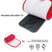 Carica l'immagine nel visualizzatore di Gallery, Fixget Lavapavimenti a Spruzzo, Microfibra Spray Mop con Spruzzatore Red - Ilgrandebazar