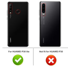Carica l'immagine nel visualizzatore di Gallery, iBetter per Huawei P30 Lite Cover, Soft Rubber Protettiva Nero - Ilgrandebazar