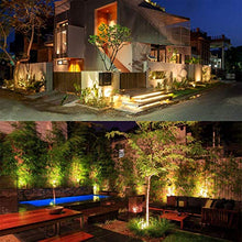 Carica l'immagine nel visualizzatore di Gallery, Luci da Giardino 7W COB, CLY Faretti led, 800LM Bianca Calda 2pcs