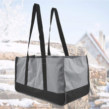 Carica l'immagine nel visualizzatore di Gallery, Borsa a Tracolla Resistente Durevole Legno, Robusta Grigio E Nero - Ilgrandebazar