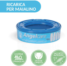 Carica l'immagine nel visualizzatore di Gallery, Foppapedretti Maialino, Bidoncino Getta Pannolini, Bianco