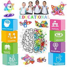 Carica l'immagine nel visualizzatore di Gallery, Desire Deluxe 94 Pezzi Costruzioni Magnetiche per Bambini Gioco Educativo e... - Ilgrandebazar