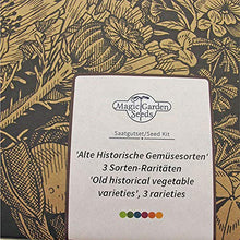 Carica l'immagine nel visualizzatore di Gallery, Magic Garden Seeds Verdure Storiche (Biologico) - Set di sementi Regalo con... - Ilgrandebazar