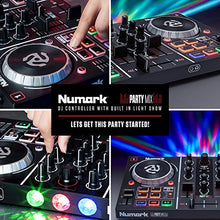 Carica l'immagine nel visualizzatore di Gallery, Numark Party Mix - Controller DJ Plug-and-Play a Due Canali per Serato DJ... - Ilgrandebazar