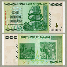 Carica l'immagine nel visualizzatore di Gallery, Banconota da 1 miliardo di dollari dello Zimbabwe, valuta con il record di... - Ilgrandebazar