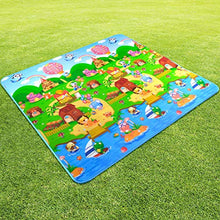 Carica l'immagine nel visualizzatore di Gallery, StillCool Tappeto Ripiegabile con Animali Tappetino Gioco per Bambini Green-L