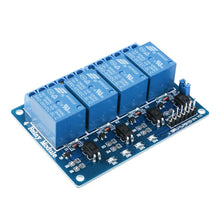 Carica l'immagine nel visualizzatore di Gallery, Elegoo 4 Channel DC 5V Modulo Relay con Accoppiatore Item 2 (4 Channel) - Ilgrandebazar