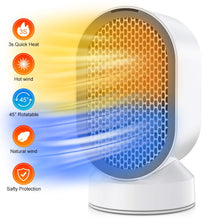 Carica l'immagine nel visualizzatore di Gallery, Termoventilatore Elettrico,Termoventilatore Ceramico con Termostato... - Ilgrandebazar