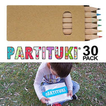 Carica l'immagine nel visualizzatore di Gallery, Partituki Gadget Compleanno Bambini. 30 Set de Matite Colorate. Include Una... - Ilgrandebazar