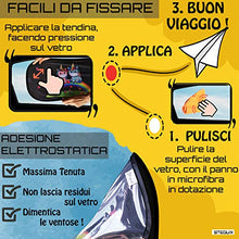 Carica l'immagine nel visualizzatore di Gallery, Tendine Parasole Auto Bambini Oscuranti sole protezione solare raggi UV...