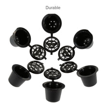 Carica l'immagine nel visualizzatore di Gallery, Lictin Capsule per Caffè Ricaricabili Nespresso, 6 Tazze +2 Nero - Ilgrandebazar
