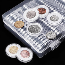 Carica l'immagine nel visualizzatore di Gallery, Hicarer 100 Pezzi 30 mm Moneta Capsule e 5 Formati (17/ 20/ 25/ 27/ 30 mm)... - Ilgrandebazar