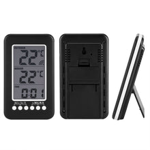 Carica l'immagine nel visualizzatore di Gallery, Termometro Digitale LCD Orologio Senza Fili Trasmettitore Wireless... - Ilgrandebazar
