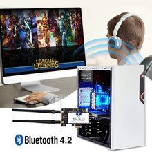 Carica l'immagine nel visualizzatore di Gallery, Scheda di Rete Wireless Wi-Fi con Bluetooth 4.2, WiFi 4.2 - Ilgrandebazar
