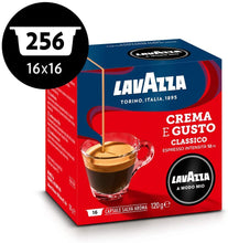 Carica l'immagine nel visualizzatore di Gallery, Lavazza A Modo Mio Capsule Caffè Crema e Gusto - Confezione da 256 Capsule