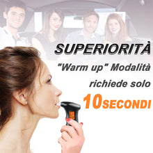 Carica l'immagine nel visualizzatore di Gallery, JTENG Etilometro Portatile,Test dell'alcool Portatile Digitale Professionale... - Ilgrandebazar