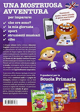 Carica l'immagine nel visualizzatore di Gallery, Monster english. Per diventare «mostri» in inglese. Con adesivi: 4...