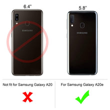 Carica l'immagine nel visualizzatore di Gallery, Younme Cover per Samsung A20e Custodia, Trasparente Custodia Sottile... - Ilgrandebazar