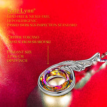 Carica l'immagine nel visualizzatore di Gallery, Kate Lynn Regalo di San Valentino - Nirvana Fenice - A Collana Vulcano - Ilgrandebazar