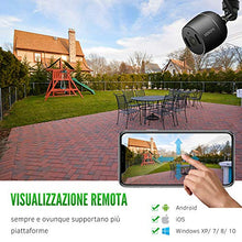 Carica l'immagine nel visualizzatore di Gallery, Videocamera di sicurezza esterna Veroyi, telecamera domestica... - Ilgrandebazar