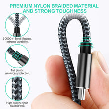 Carica l'immagine nel visualizzatore di Gallery, Autkors Cavo USB C, [2M*2 ] Nylon Intrecciato Tipo C Carica Rapida... - Ilgrandebazar