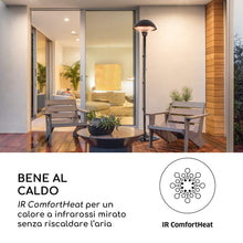 Carica l'immagine nel visualizzatore di Gallery, Blumfeldt Heat Guard Blackline Delicate - Riscaldamento da 1500 W Nero - Ilgrandebazar