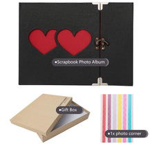 Carica l'immagine nel visualizzatore di Gallery, Album DIY per Foto, Scrapbook, Sticker Diario Creativo con Incisione a Nero - Ilgrandebazar