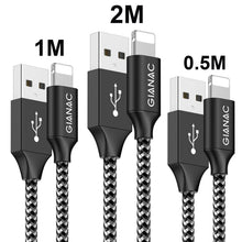 Carica l'immagine nel visualizzatore di Gallery, QGhappy Phone Cavo,[4 Pezzi/0.5M 1M 2M 3M] Nylon Cavo di...