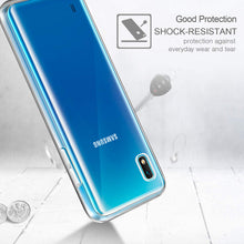 Carica l'immagine nel visualizzatore di Gallery, Leathlux Cover Samsung Galaxy A10 Custodia Trasparente + Pellicola Vetro... - Ilgrandebazar