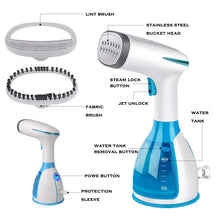 Carica l'immagine nel visualizzatore di Gallery, Homeslct Ferro da Stiro Verticale 1500w 280ml Portabile Stiratrice Verticale... - Ilgrandebazar