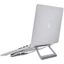 Carica l'immagine nel visualizzatore di Gallery, AmazonBasics - Supporto richiudibile in alluminio per PC 15", Argento - Ilgrandebazar