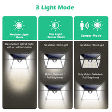 Carica l'immagine nel visualizzatore di Gallery, Lampade Solari Led Esterno,【2020 Ultimi Modelli 118 Bianco