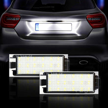 Carica l'immagine nel visualizzatore di Gallery, Audew Luci Targa LED Bianco 12V per Renault Twingo Clio Megane Lagane - Ilgrandebazar