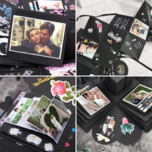 Carica l'immagine nel visualizzatore di Gallery, EXTSUD Esplosione Box Scrapbook Confezione Regalo Creativa Album Nero - Ilgrandebazar