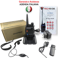 Carica l'immagine nel visualizzatore di Gallery, TECHSIDE &amp; BAOFENG MODELLO PIU' POTENTE 8W | Radio TI-F8+ 1. - Ilgrandebazar