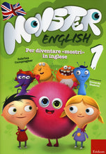 Carica l'immagine nel visualizzatore di Gallery, Monster english. Per diventare «mostri» in inglese. Con adesivi: 1