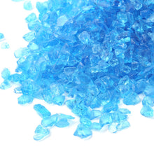 Carica l'immagine nel visualizzatore di Gallery, Alan pietra ad alta lucentezza Reflective Fire Glass ghiaia, Aquamarine - Ilgrandebazar